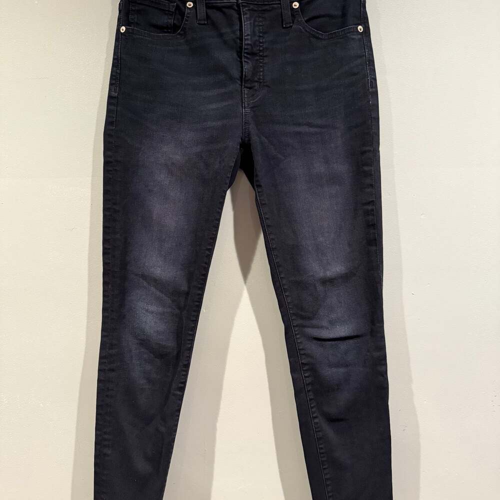 Madewell 9” High-Rise Skinny Jeans Dark Indigo Size 28